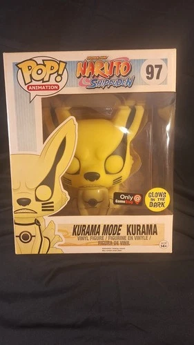 ***Funko Pop! Kurama Mode Kurama #97 6-Inch (GITD) GameStop Exclusive Naruto***