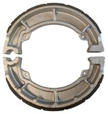 Emgo Rear Grooved Brake Shoe for Kawasaki 1986-04 Bayou 300 KLF300A KLF300B
