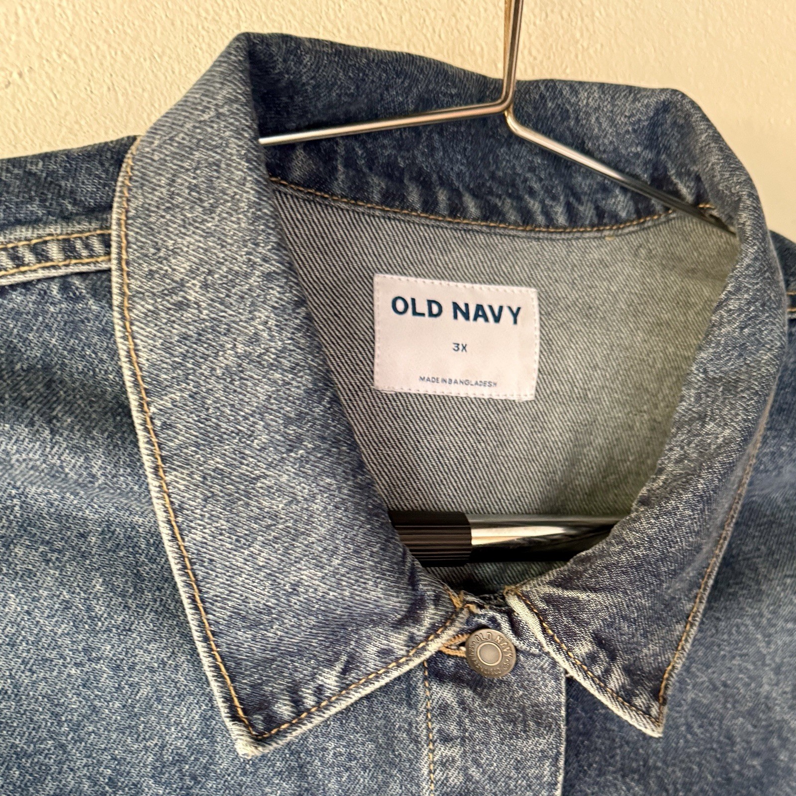 Old Navy Classic Jean Basic Stretch Jacket Size 3… - image 2