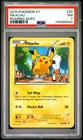 2015 POKEMON XY ROARING SKIES #20 PIKACHU PSA 7
