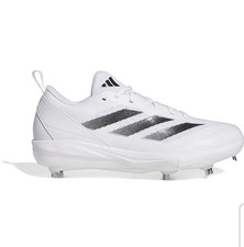 Adidas Adizero Instinct Softball Cleats IH3468 White Black Women's Size 8