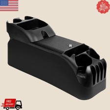Car Center Console For Minivans Suvs Extra Cup Holders Large Storage Black