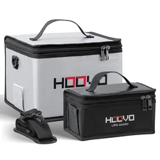 HOOVO Lipo Bag Fireproof Explosionproof Lipo Battery Safe Bag LiPo Guard Safe...