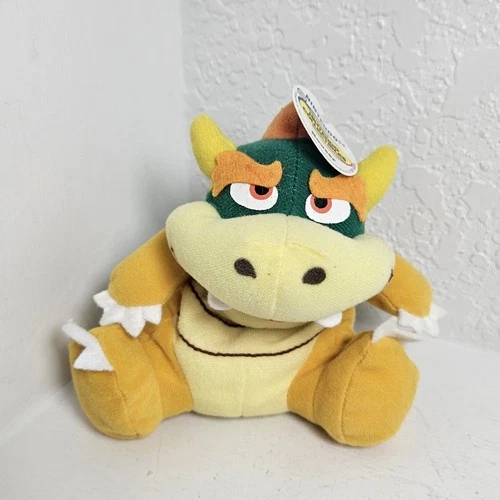 Vintage Nintendo 64 N64 1997 BOWSER 6" Plush Beanbag BD&A New With Tag Employee