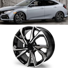 For Honda Civic Design Wheel 18 2017-2021 Black Replacement Rim 64108a