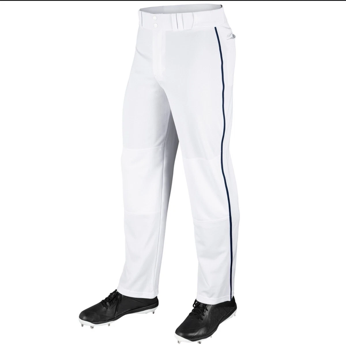Pantalon de baseball blanc homme CHAMPRO XL rouge passepoil