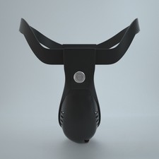 New 3D Resin Male Customizable Chastity Belt Cage Lock Shackle Restraint Device