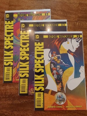Before Watchmen: Silk Spectre #1,2,3. DC Comics 2012 Issues C8