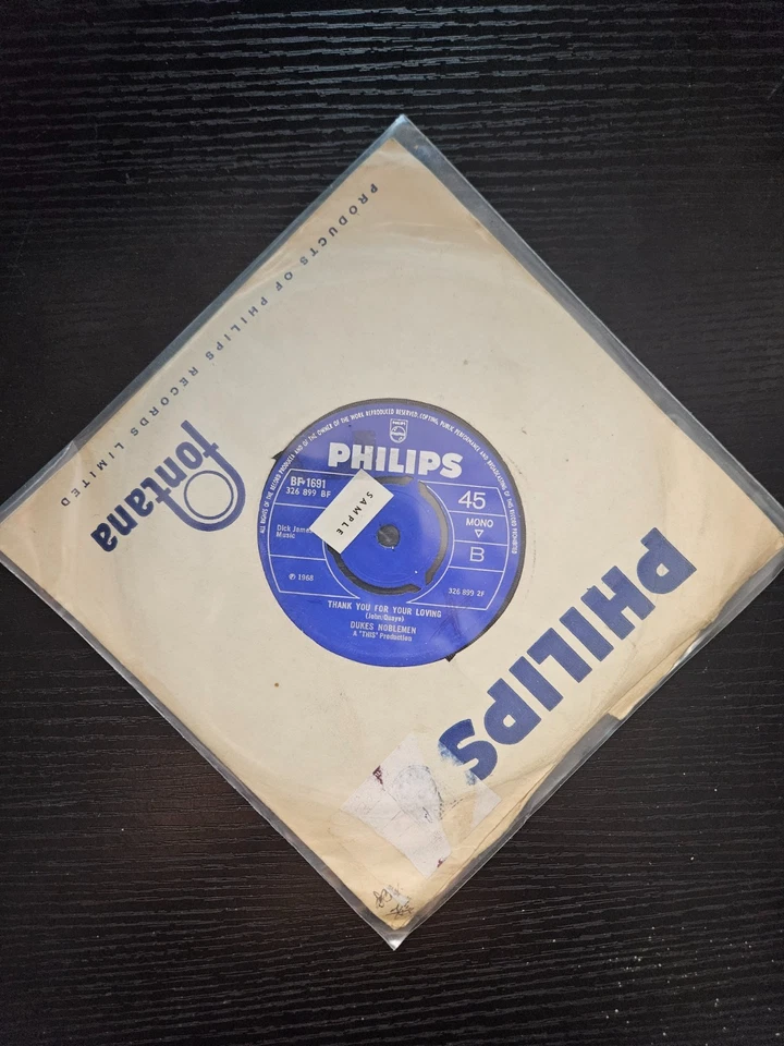 Dukes Noblemen - City Of Windows (BF 1691) VG+ Vinyl Record 7" - Image 2 of 4