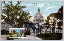 #2561 District of Columbia Maxi Card w/Pictorial Cancel