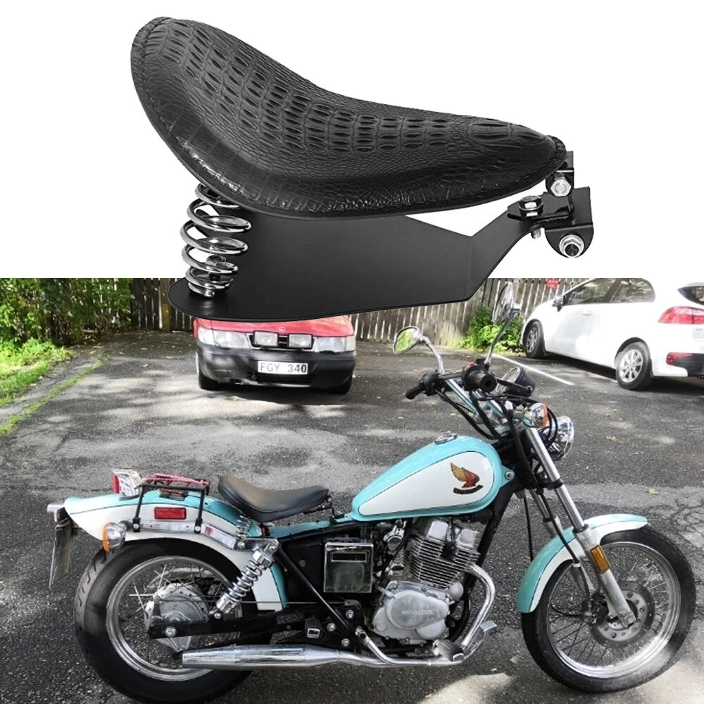 Bobber Motorcycle Spring Solo Seat Saddle For Honda Rebel 250