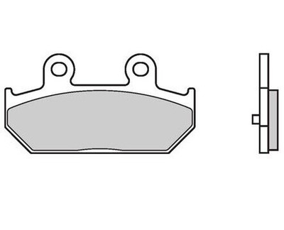 Pastiglie Freno Posteriori Per Suzuki Burgman 400 E 650 - Sinterizzate, Anni 2003-2018