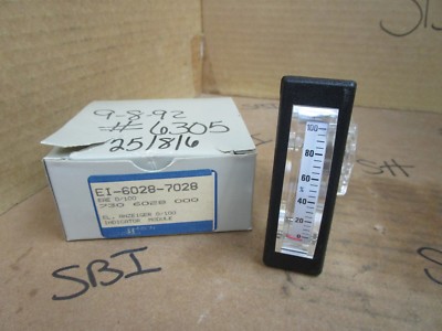 Johnson Controls Indicator Module EI-6028-7028 EAE 0/100 730-6028-000 New