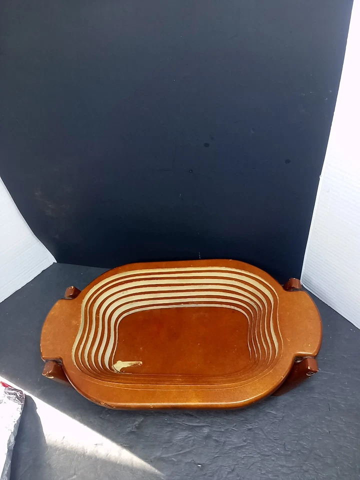 ❤️ Cubo de fruta de madera plegable vintage con patas plegables raro Foto 2 de 4