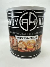 Ready Hour Honey Wheat Bread Emergency Food Storage 48 Servings 10 Yr Shelf Life