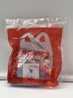 McDonald s Happy Meal 2022 Sonic the Hedgehog 2 Movie Knuckles Toy #8 SEE PICS