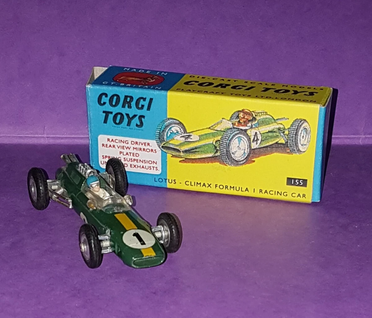 Voiture miniature Corgi Toys Lotus réf :155 - Collection