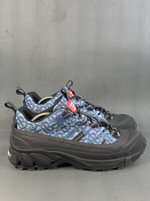 Burberry Arthur Monogram Print Sneaker Shoes mens size 9 (42) | eBay