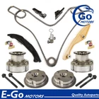 SET Timing Chain Kit Camshaft Adjuster For Ford Lincoln Edge F-150 Mustang 3.5L