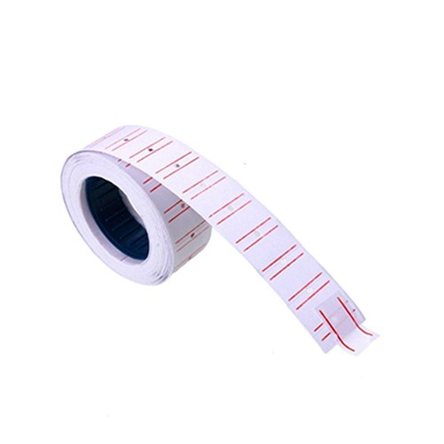 US 5000Pc White Red Line Tags Labels Refill MX-5500 Gun Price Sticker - Bild 5 von 20