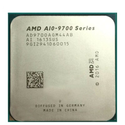 AMD A10-9700 3.5GHz 4-Core Socket AM4 2M Cache 65W APU Processor Up to 2400MHz