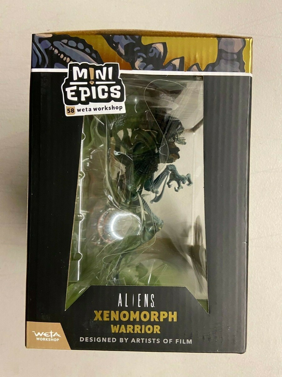 Aliens Xenomorph Warrior Mini Epics Figure by Weta Workshop Aliens Xenomorph Warrior Mini Epics Figure by Weta Workshop