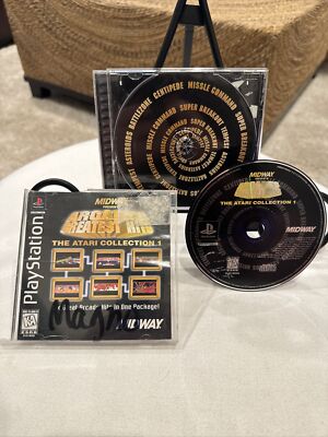 Arcade's Greatest Hits: The Atari Collection 1 Sony PlayStation 1 PS1 CIB!  