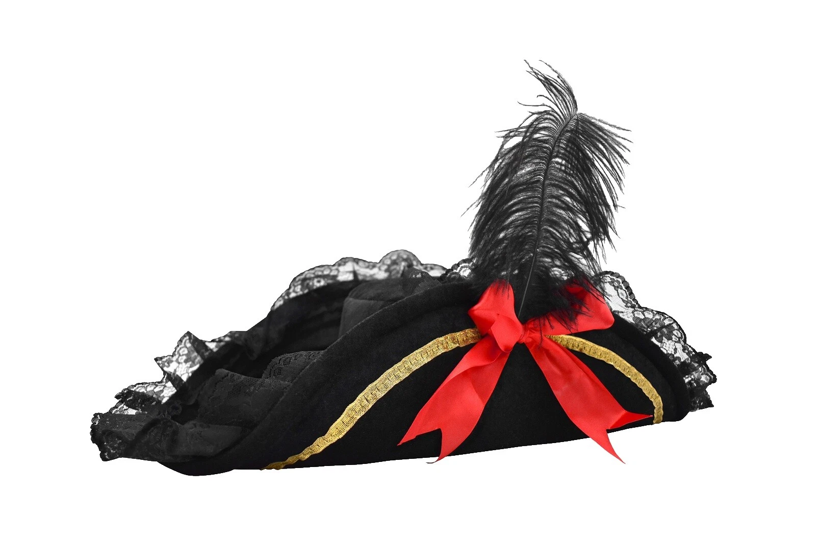 Disfraz de Pirata de plumas cloches