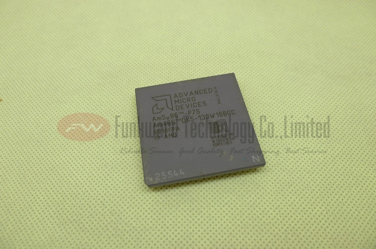 AMD AM5X86-P75 AM486DX5-133W16BGC 32-Bit CPU PGA168 x 1pc | eBay
