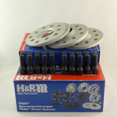 H&R Spurverbreiterung 10/30mm silber für BMW X5 X6 M F85 F86 F16
