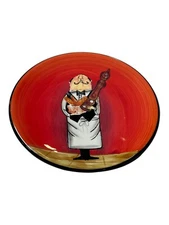 Certified International Snack Plate Tracy Flickinger Excel. Used Condition 6.25”