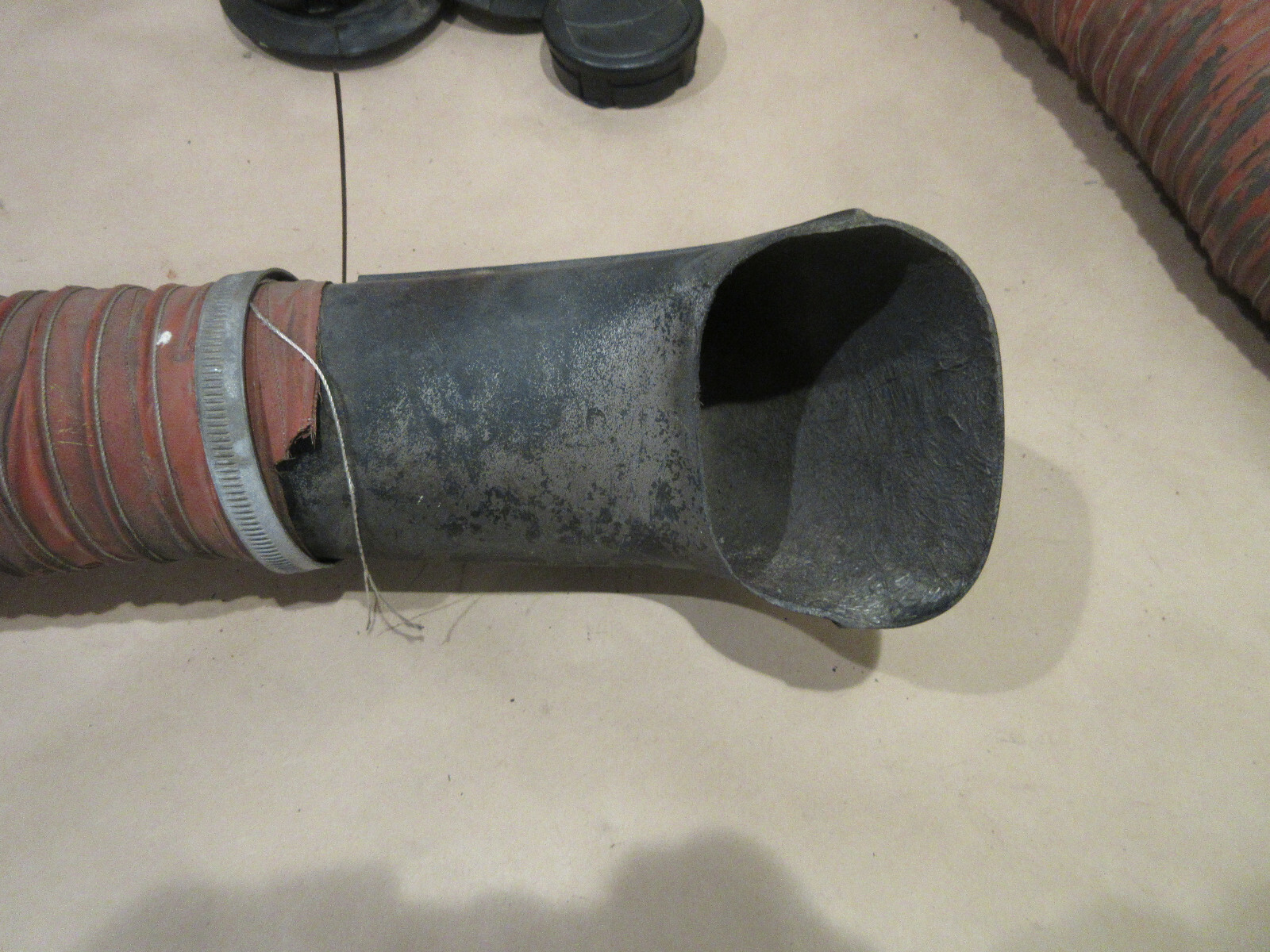 Ferrari Testarossa Rear Brake Air Conveyor / Duct & Hose PN 124943
