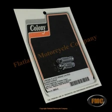 Colony 2600-2, Brake Caliper Bleeder Screws, 83-03 XL, 83-04 Big Twins, Chrome