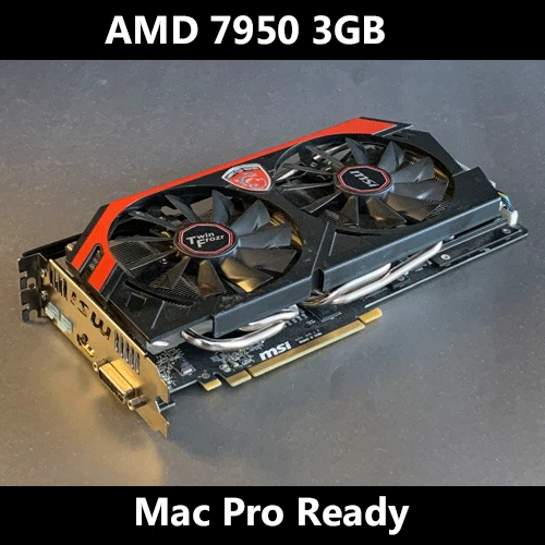 AMD HD 7950 3GB VRAM | Mac Pro Ready | Metal Support for Mojave Monterey - Image 2 of 2