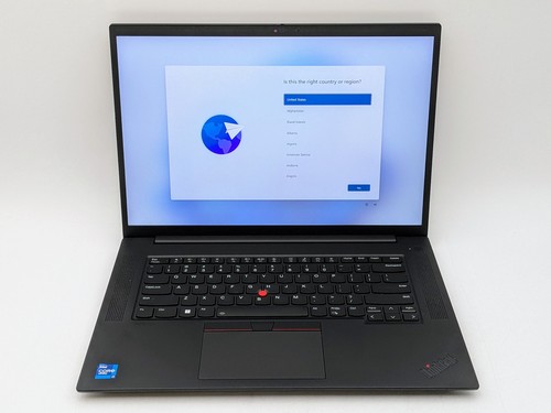 LENOVO ThinkPad P1 Gen 4 15" 2560 x 1600 I7-11850H 1TB SSD 32GB W11P RTX A2000 - Picture 1 of 16