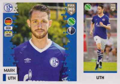 Panini Sticker FIFA 365 2019 No. 205 Mark Uth FC Schalke 04 NEW PRODUCT Collectible Image