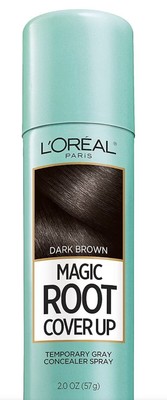 *NEW/SEALED LOREALParis MagicRoot CoverUp Temporary GrayCOVERUP Spray,DRK Brown*
