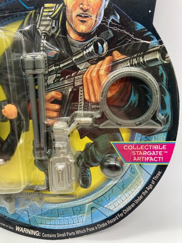 Vintage Stargate COL. O'NEIL UPSIDE DOWN ERROR Toy Action Figure Complete MOC - Picture 7 of 10