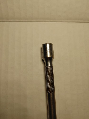 Snap on TMXK60 1/4" Drive 6" Long Knurled Chrome Extension USA - Picture 4 of 14