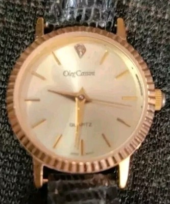 Oleg Cassini Vintage Ladies Gold Tone Quartz Watch Vintage Oleg Cassini Quartz Japan Women main image 4