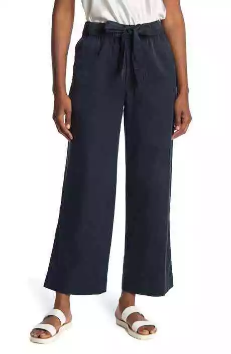Halogen wide leg crop best sale pants
