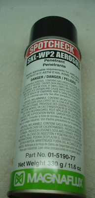 Magnaflux Spotcheck Penetrant, SKL-WP2,  11.6oz Aerosol can