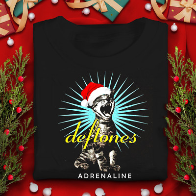 T-shirt Classique Deftones Noir Unisexe - Membre Du Groupe, Coton, Tailles S à 4XL, Neuf Avec étiquettes