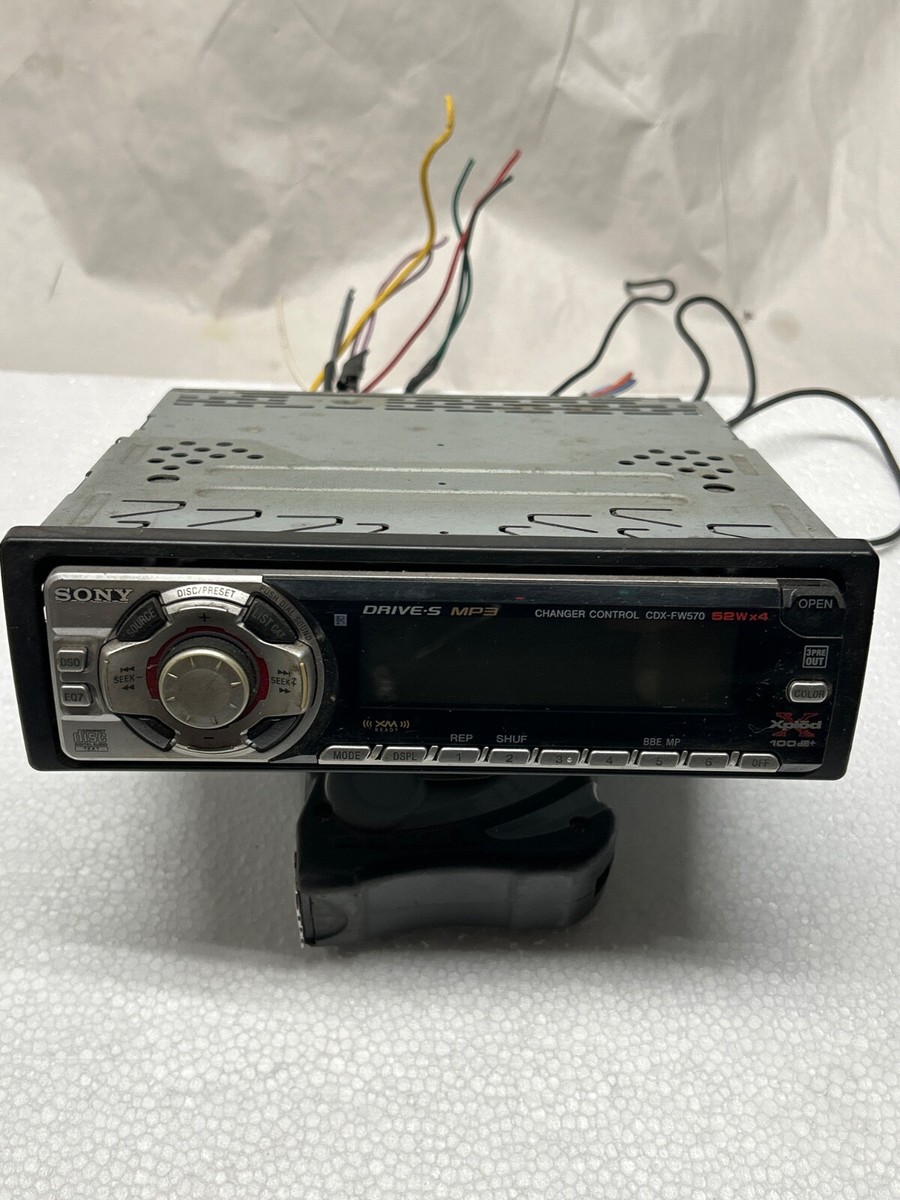 Sony FM/AM Compact Disc Player MP3 Model CDX-FW570 Xplod | eBay