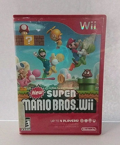 New Super Mario Bros. Wii, Nintendo Wii Tested & Working
