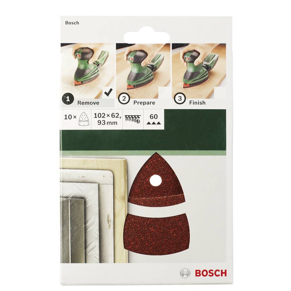 Bosch Accessories 2609256A65 Multi carta abrasiva a strappo, perforato