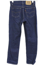 NWT Rare VTG Boys 12 Levi's 506 Denim Blue Jeans 26 x 26.5 USA Orange Tab