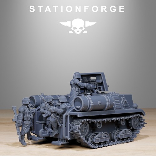 Imperial Tankette of the Grim Guard, Death Division, Chimera Korps No Trailer - Picture 4 of 9