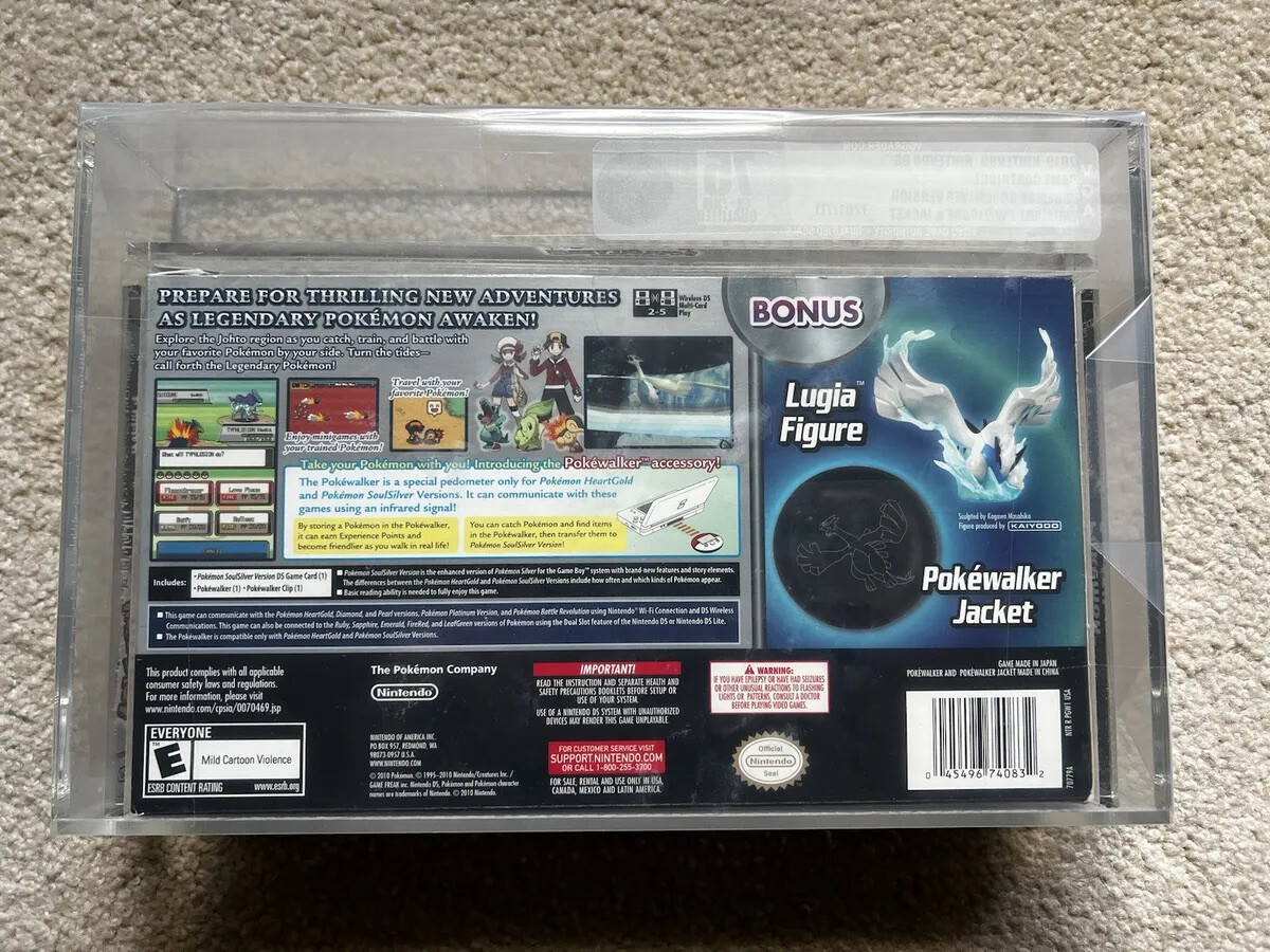 ゆ*う様 【世界92枚】⭐️SOULSILVER COLL-1ST ED.⭐️【 Pokemon Soul Silver Walmart Exclusive With Bonus Lugia Figure And