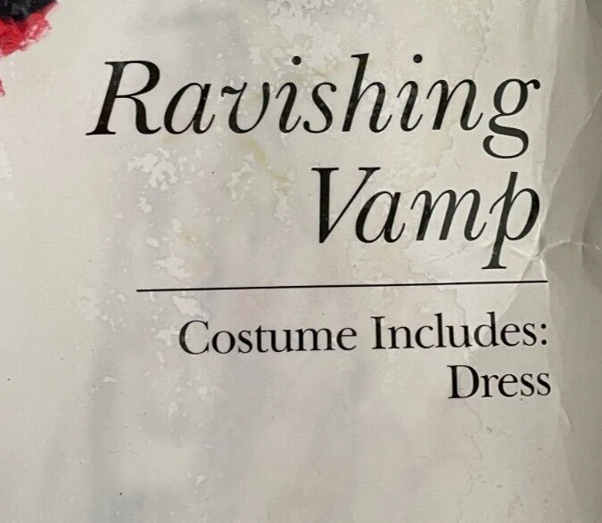 Sexy Disfraz de Vampiro por Leg Avenue CON Redes, Talla M, TOTALMENTE NUEVO Foto 3 de 4